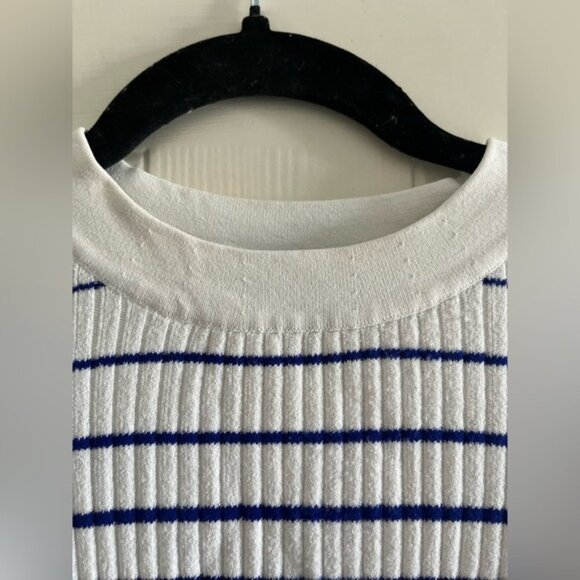 Milly Stipped Stretchy Longsleeve Shirt - Picture 4 of 9